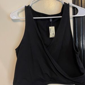 Aeropostal black crop top size:XL